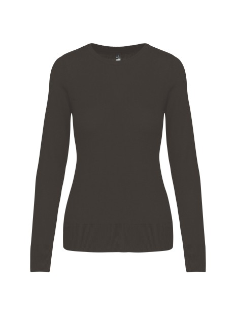KARIBAN Pull col rond femme /api/colors/3664e9be-231a-44a8-bacd-707b001b474c personnalisable