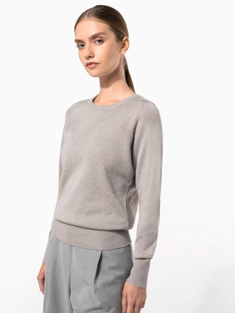 Pulls à personnaliser KARIBAN Pull col rond femme 