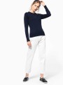 Pulls à personnaliser KARIBAN Pull col rond femme 