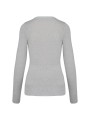 KARIBAN Pull col rond femme /api/colors/affde0b2-3f9e-462b-8bbe-959997fedc42 personnalisable