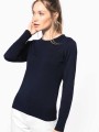 Pulls à personnaliser KARIBAN Pull col rond femme 