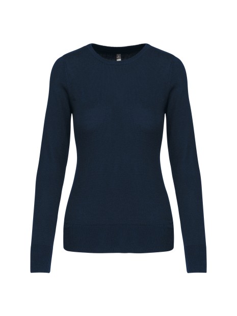 KARIBAN Pull col rond femme /api/colors/b68891a9-1d28-4f7a-8deb-775c45027afd personnalisable