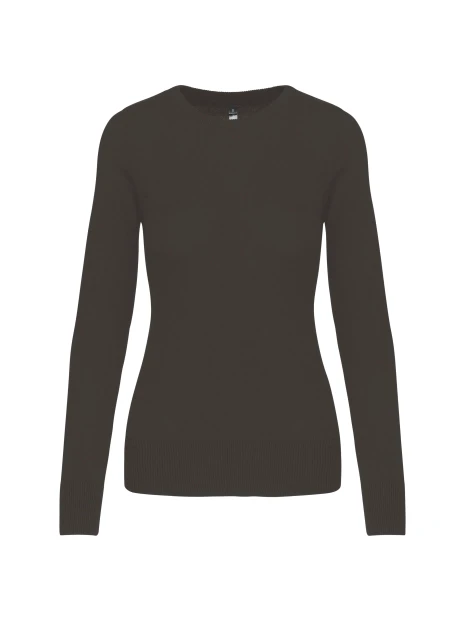 KARIBAN Pull col rond femme /api/colors/3664e9be-231a-44a8-bacd-707b001b474c personnalisable