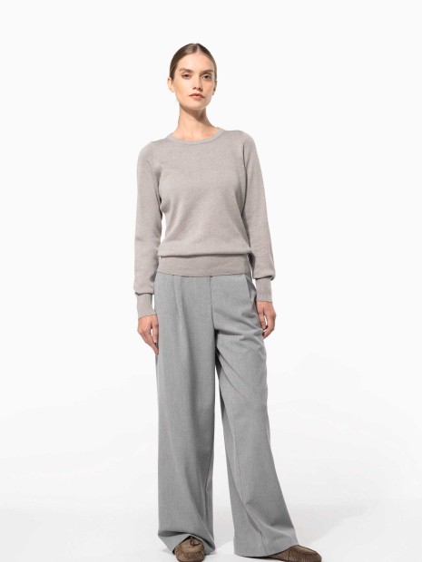 Pulls à personnaliser KARIBAN Pull col rond femme 