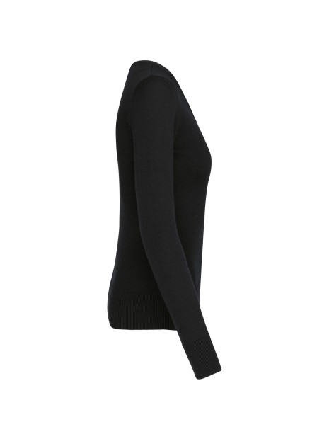 KARIBAN Pull col rond femme /api/colors/b9fdad4a-5e94-45cb-8c03-c08b349b28c3 personnalisable