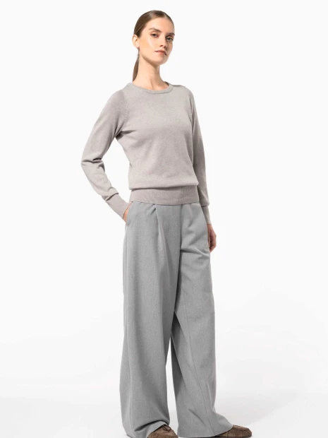 Pulls à personnaliser KARIBAN Pull col rond femme 