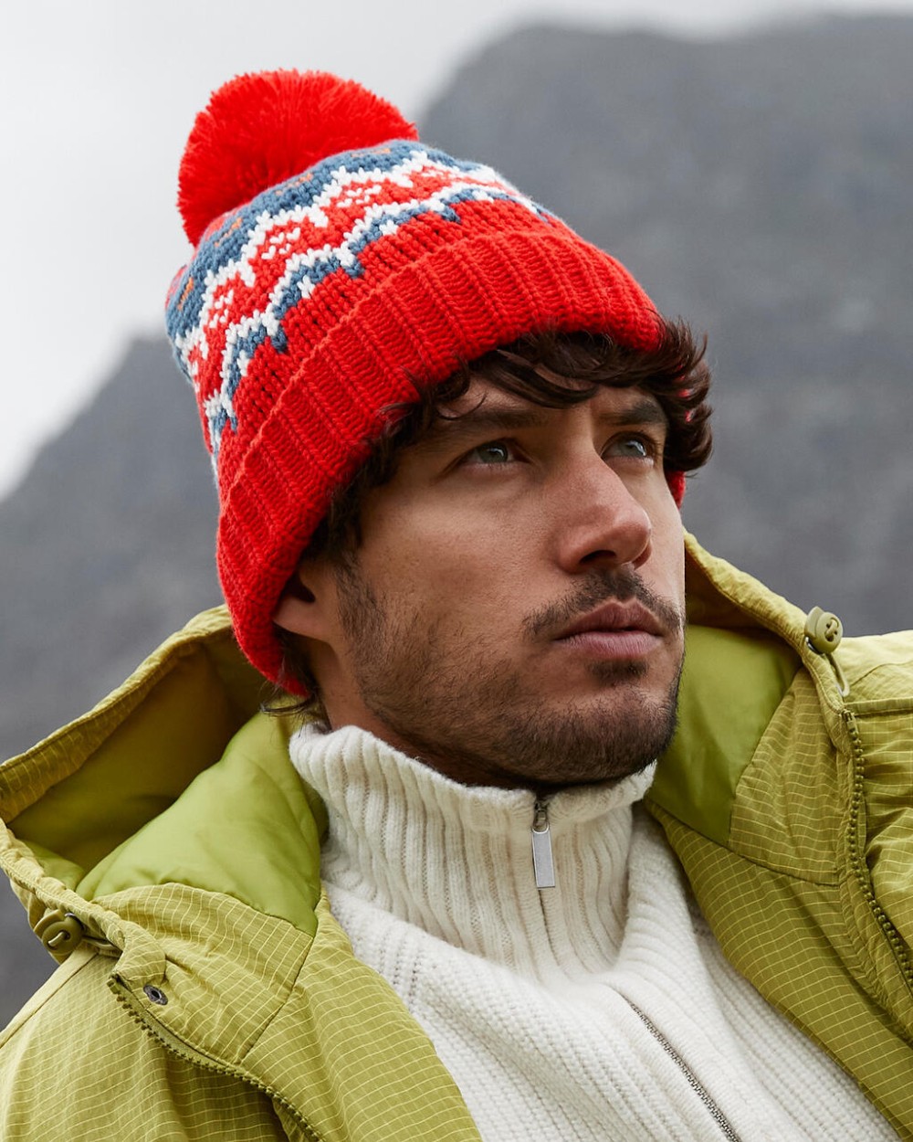 BEECHFIELD Retro Ski Beanie Kappen personalisierbar