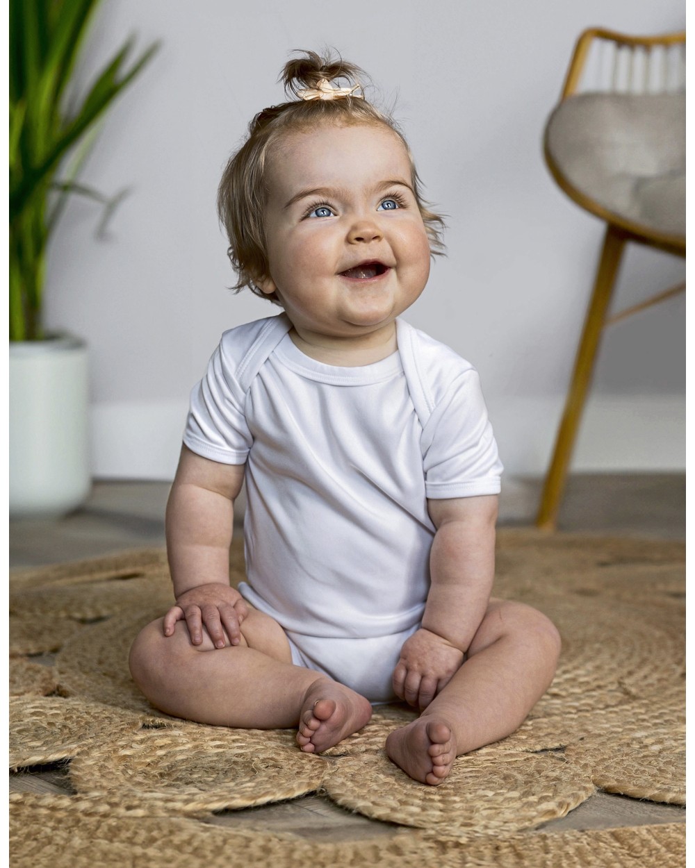 Baby artikelen LINK SUBLIME Short Sleeve Baby Bodysuit Polyester voor bedrukking &amp; borduring