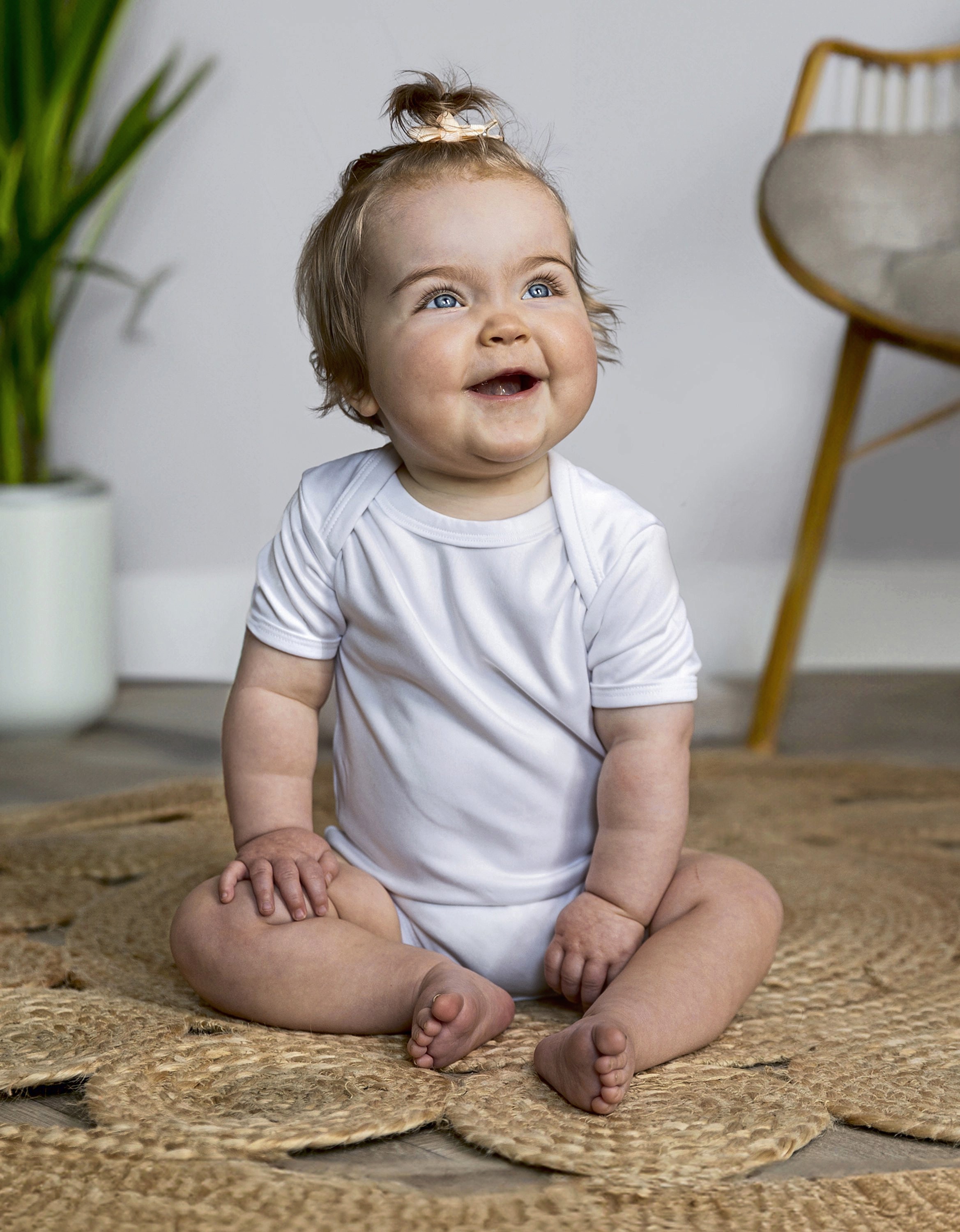 Articles bébés personnalisable LINK SUBLIME Short Sleeve Baby Bodysuit Polyester