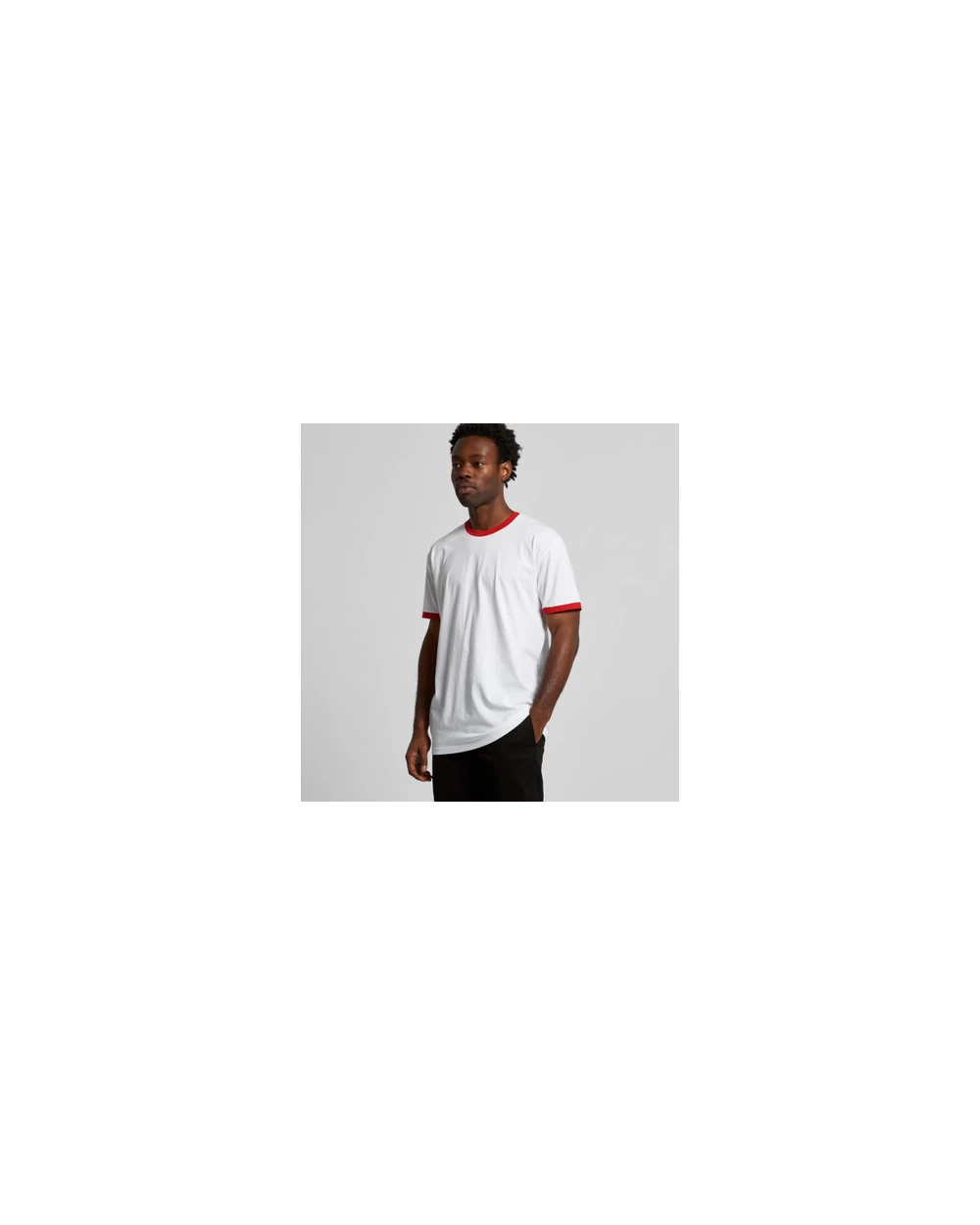 T-shirts AS COLOUR Staple Ringer Tee voor bedrukking &amp; borduring