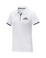 Polos personnalisable ELEVATE Polo Morgan à manches courtes deux tons femme