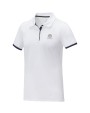 Polos personnalisable ELEVATE Polo Morgan à manches courtes deux tons femme