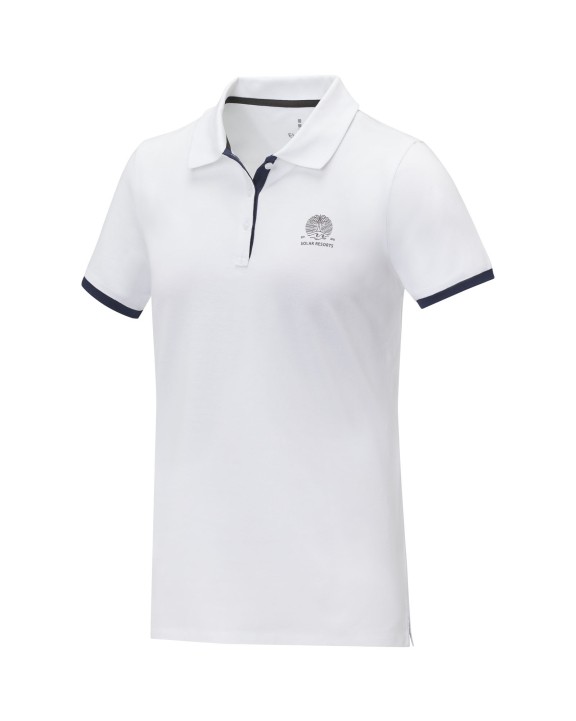 Polo's ELEVATE Morgan duotone damespolo met korte mouwen voor bedrukking &amp; borduring