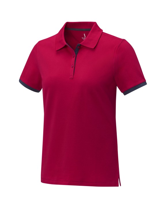 Polo's ELEVATE Morgan duotone damespolo met korte mouwen voor bedrukking &amp; borduring