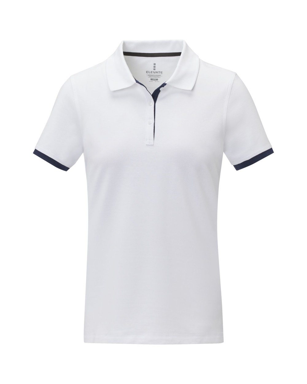 ELEVATE Morgan Polo für Damen, zweifarbig Poloshirts personalisierbar