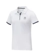 Polos personnalisable ELEVATE Polo Morgan à manches courtes deux tons femme