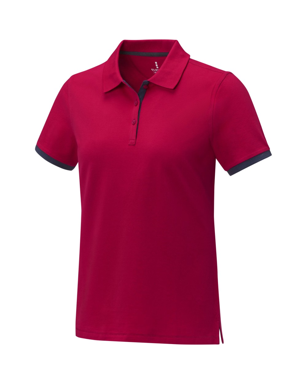 Polos personnalisable ELEVATE Polo Morgan à manches courtes deux tons femme