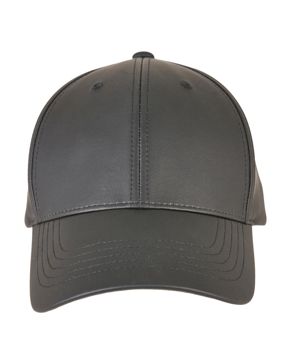 FLEXFIT Synthetic Leather Alpha Shape Dad Cap Kappen personalisierbar