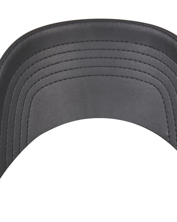 Casquettes personnalisable FLEXFIT Synthetic Leather Alpha Shape Dad Cap