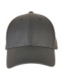 FLEXFIT Synthetic Leather Alpha Shape Dad Cap Kappen personalisierbar