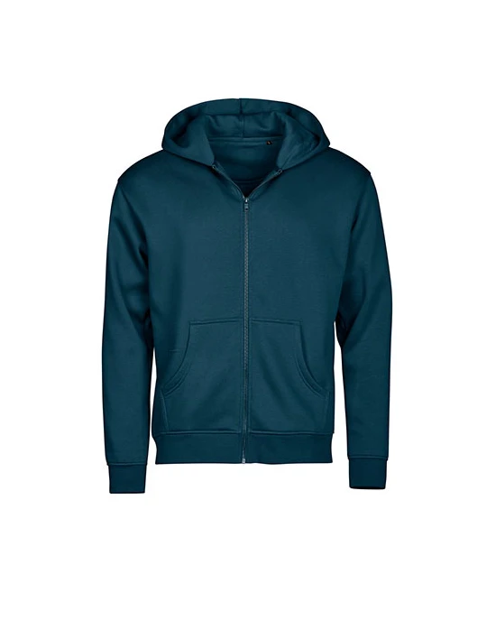 Sweat-shirts personnalisable Tee Jays UNLABELED HOODED FULL ZIP SWEATSHIRT