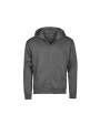 Sweat-shirts personnalisable Tee Jays UNLABELED HOODED FULL ZIP SWEATSHIRT