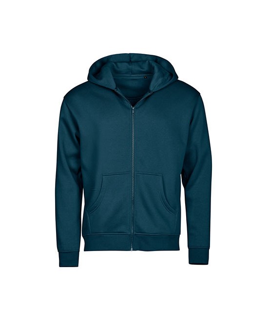 Sweat-shirts personnalisable Tee Jays UNLABELED HOODED FULL ZIP SWEATSHIRT