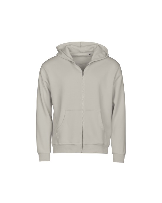 Sweat-shirts personnalisable Tee Jays UNLABELED HOODED FULL ZIP SWEATSHIRT