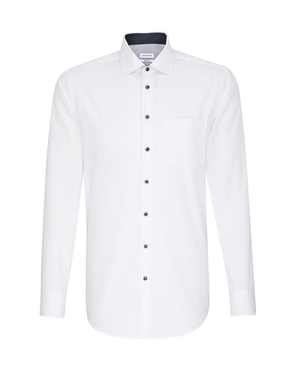 Hemden SEIDENSTICKER Contrast Patch Regular Fit 1/1 Business Kent voor bedrukking &amp; borduring