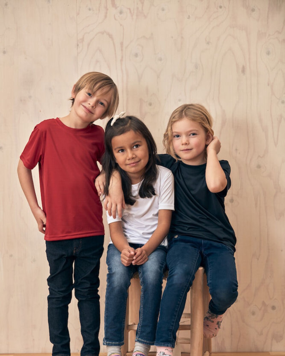 T-Shirts personnalisable CLIQUE Basic Active-T Junior