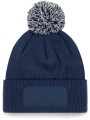 BEECHFIELD Bonnet à pompon patch Snowstar® /api/colors/f5f0b7aa-ba1a-43da-9085-44329adb2ada personnalisable