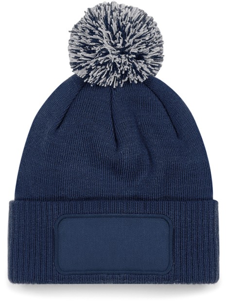 BEECHFIELD Bonnet à pompon patch Snowstar® /api/colors/f5f0b7aa-ba1a-43da-9085-44329adb2ada personnalisable