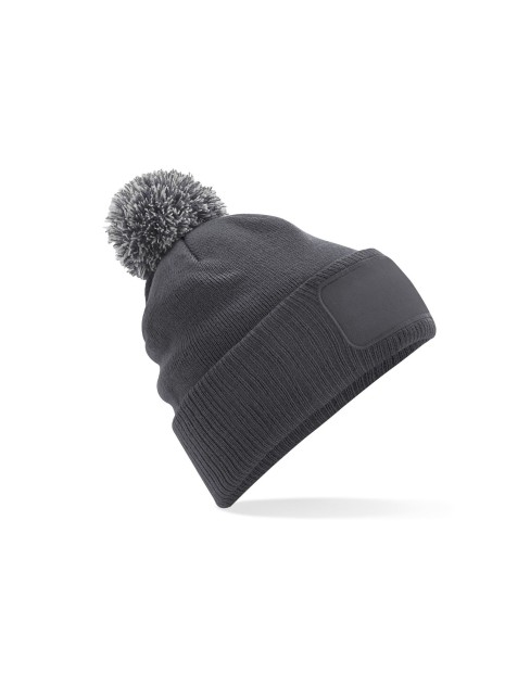 BEECHFIELD Bonnet à pompon patch Snowstar® /api/colors/465750be-bcbd-47d5-a7e5-3d907bf0db1f personnalisable