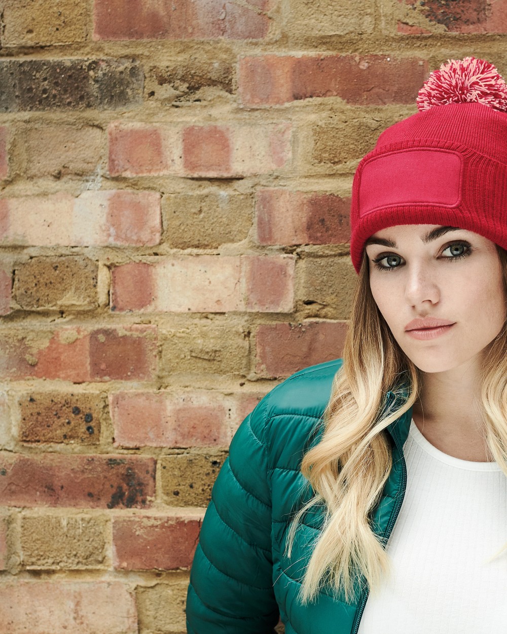 Mutsen BEECHFIELD Snowstar® patch beanie voor bedrukking &amp; borduring