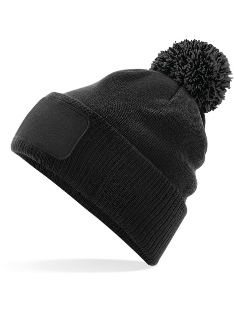 BEECHFIELD Bonnet à pompon patch Snowstar® /api/colors/3ce3fa6d-b364-4665-b398-1709422d202c personnalisable