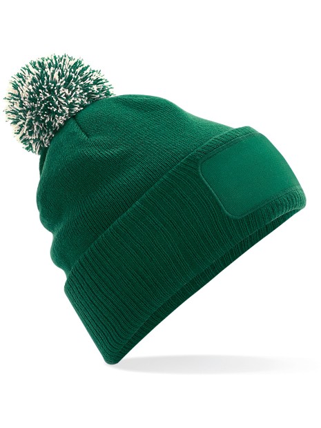 BEECHFIELD Bonnet à pompon patch Snowstar® /api/colors/21ce8f46-2660-41f2-b51f-039d03e73e54 personnalisable