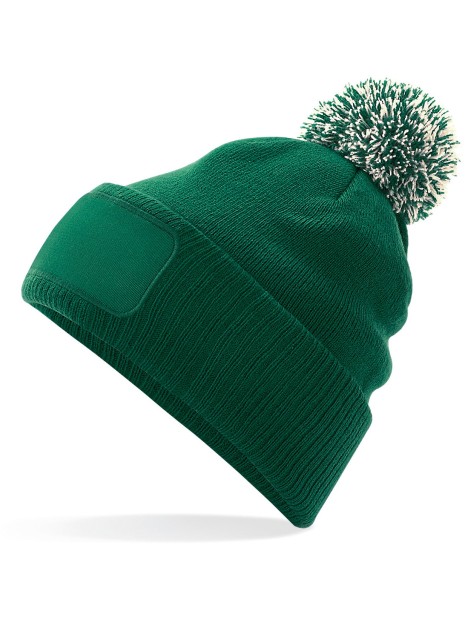 BEECHFIELD Bonnet à pompon patch Snowstar® /api/colors/21ce8f46-2660-41f2-b51f-039d03e73e54 personnalisable