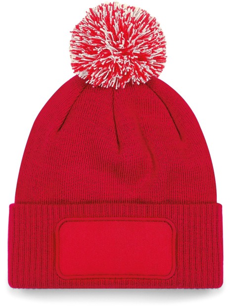 BEECHFIELD Bonnet à pompon patch Snowstar® /api/colors/3acf150e-da8e-46d8-a419-7de9f8e35877 personnalisable