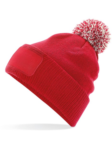 BEECHFIELD Bonnet à pompon patch Snowstar® /api/colors/3acf150e-da8e-46d8-a419-7de9f8e35877 personnalisable