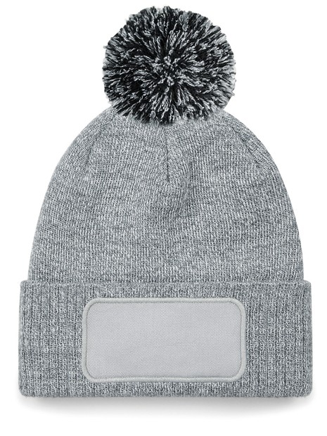 BEECHFIELD Bonnet à pompon patch Snowstar® /api/colors/0172ec87-1686-4394-bf18-37af9972556c personnalisable