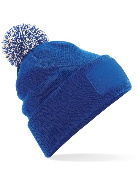 BEECHFIELD Bonnet à pompon patch Snowstar® /api/colors/42137a82-7b46-455b-876e-753c47ae1756 personnalisable