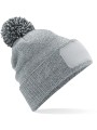 BEECHFIELD Bonnet à pompon patch Snowstar® /api/colors/0172ec87-1686-4394-bf18-37af9972556c personnalisable