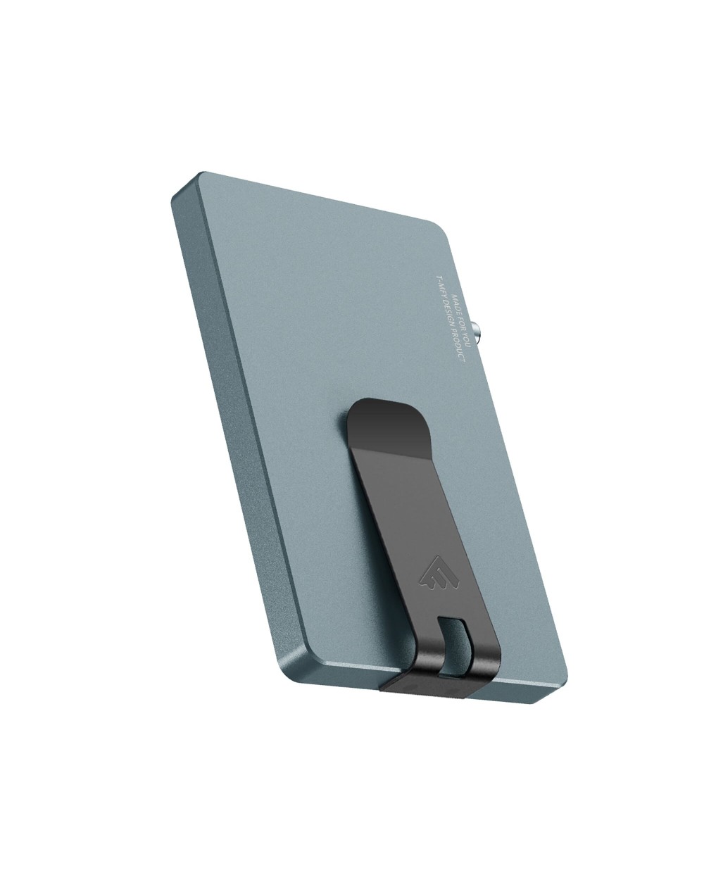 Sacs & Bagagerie personnalisable VALENTA 587518 Valenta Cardprotector Aluminium Magsafe with money clip