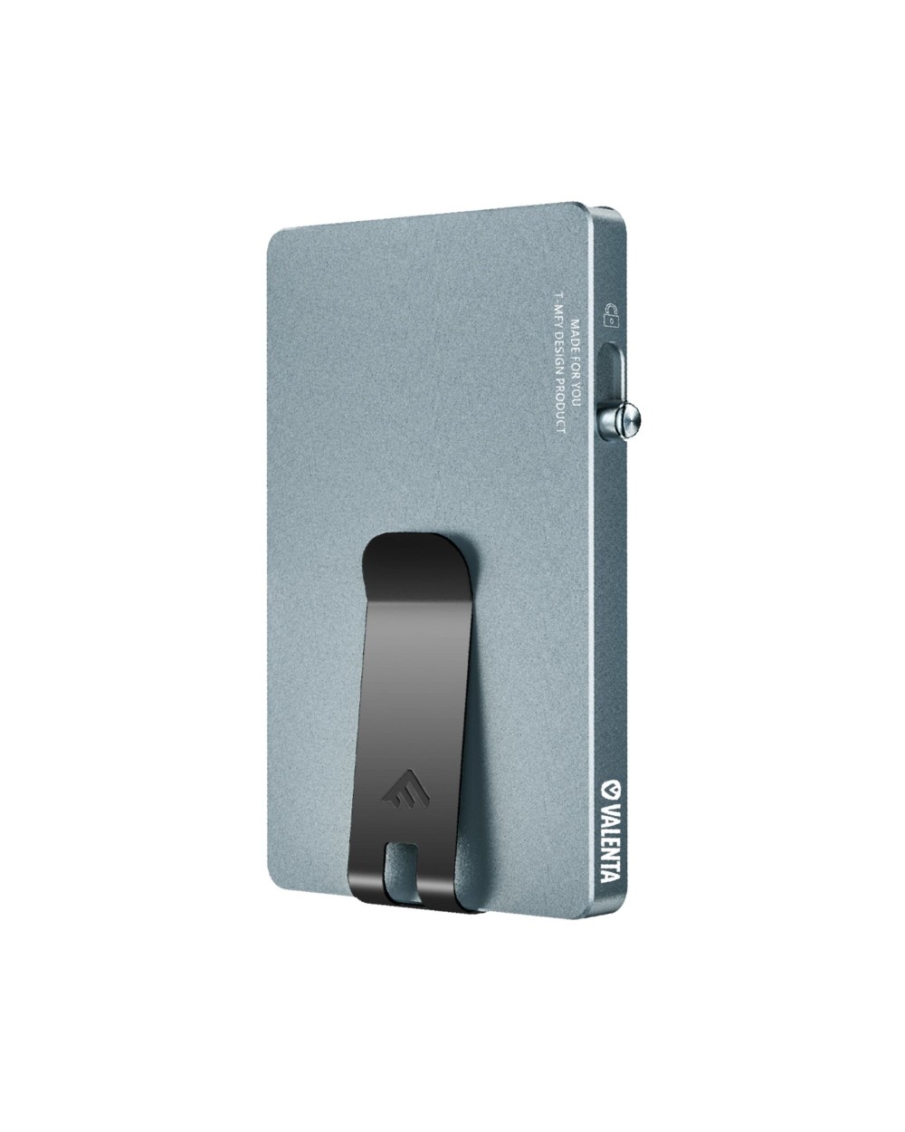 Tassen & Zakken VALENTA 587518 Valenta Cardprotector Aluminium Magsafe with money clip voor bedrukking &amp; borduring