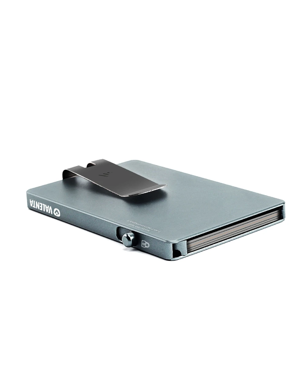 Sacs & Bagagerie personnalisable VALENTA 587518 Valenta Cardprotector Aluminium Magsafe with money clip