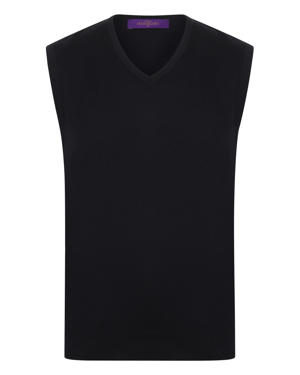 HENBURY Men´s Sleeveless V-Neck Jumper Pullovers personalisierbar