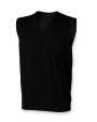 HENBURY Men´s Sleeveless V-Neck Jumper Pullovers personalisierbar
