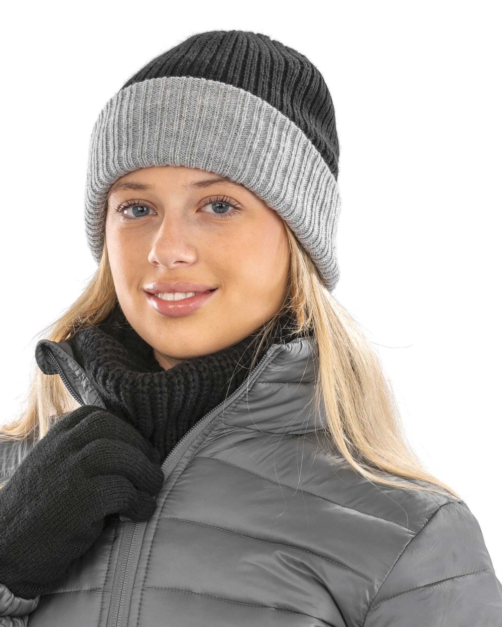 RESULT Braided Snood Mützen personalisierbar