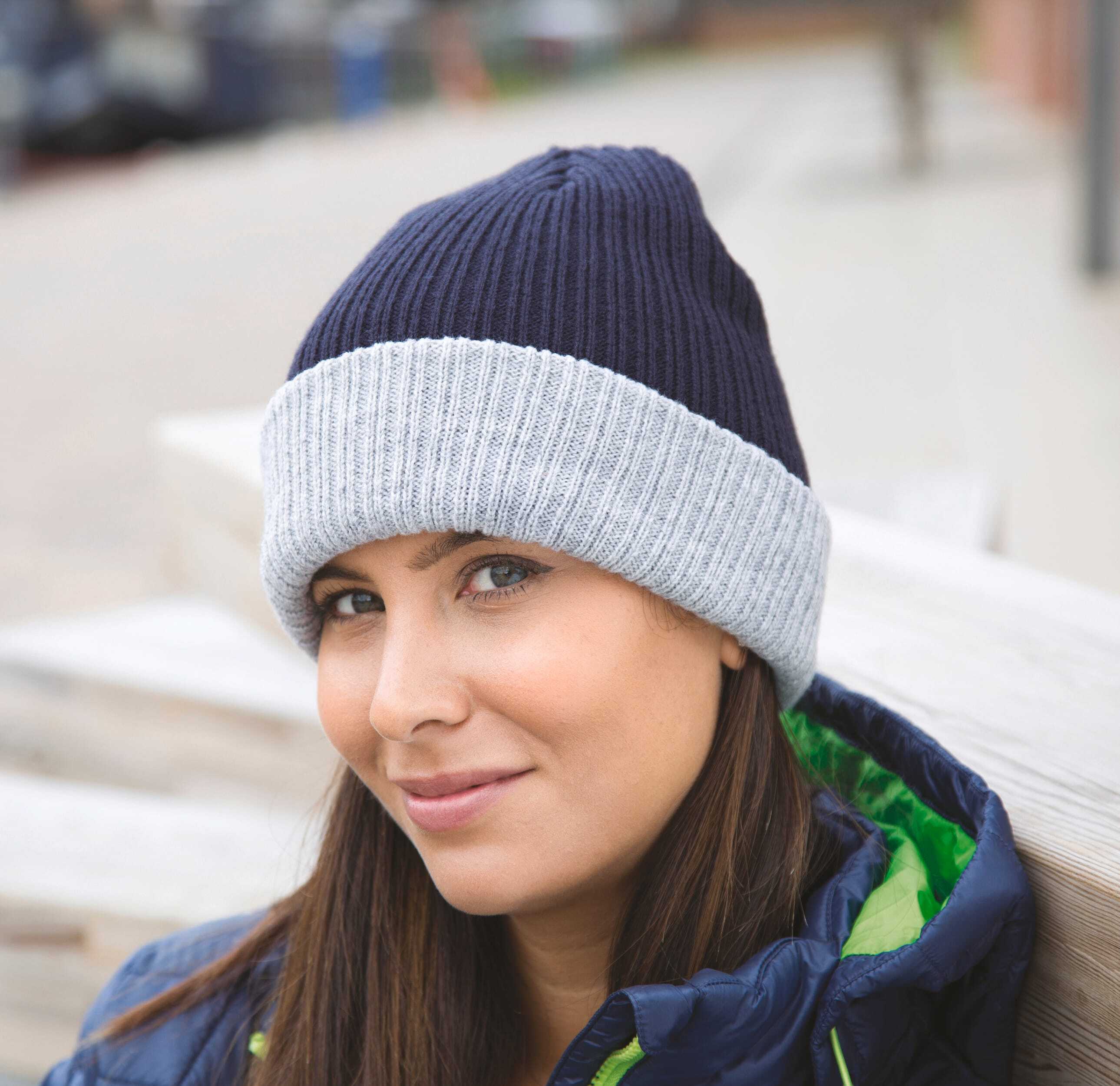 Bonnets personnalisable RESULT Bonnet tressé