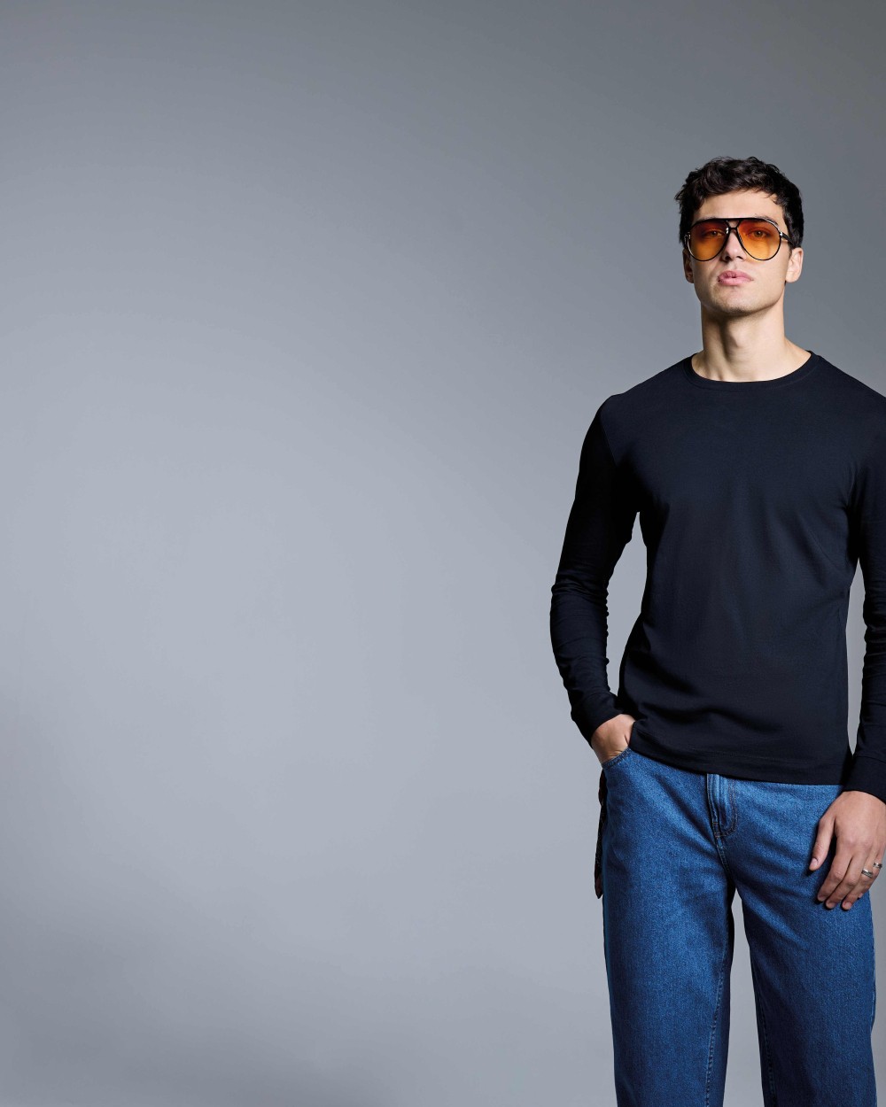T-shirts ANTHEM Men's long sleeve Anthem t-shirt voor bedrukking &amp; borduring